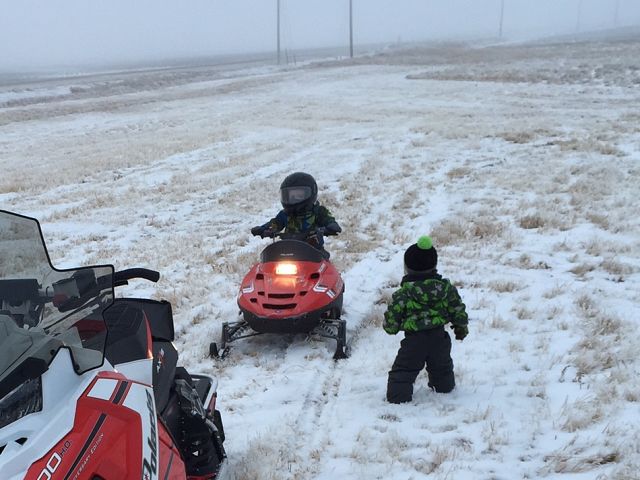 saturday snowmobile fun day