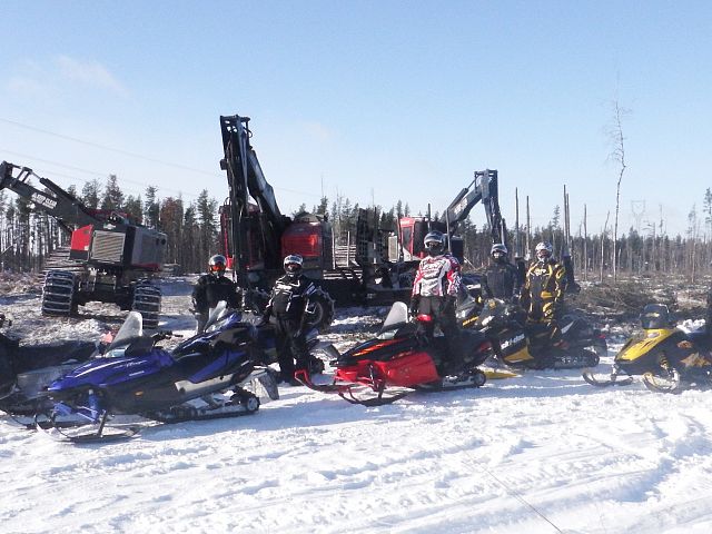No working on Saturday for these guys. It's sledding time!