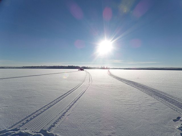 Creating new paths on the Lake.