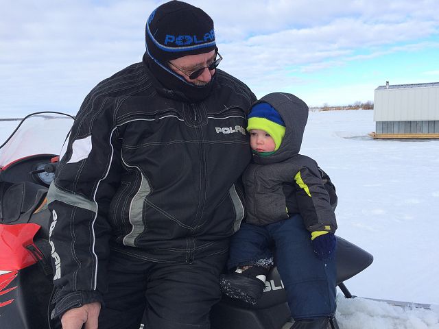 Grandpa's little buddy