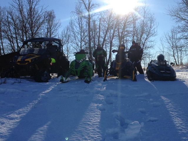 Mom and Dad who are over 70 trying out the commander with tracks for the first time