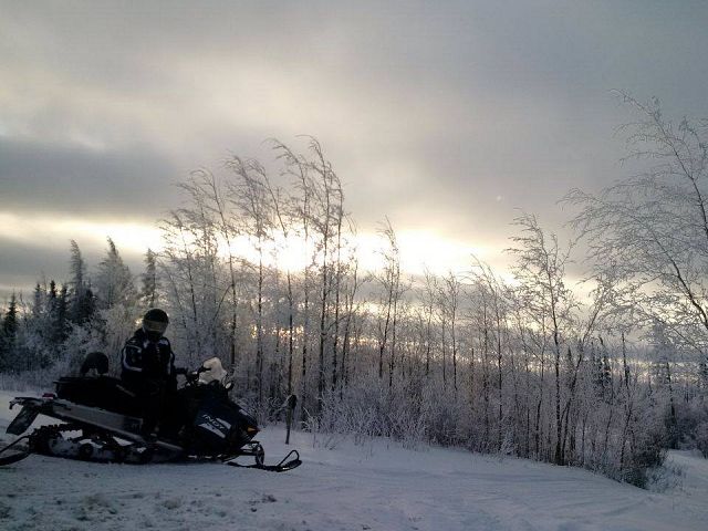 Frosty late afternoon