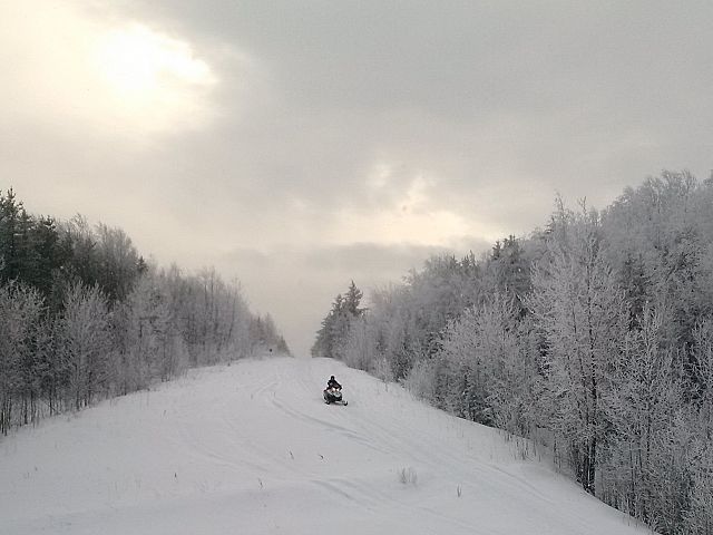 Approaching a Downslope 