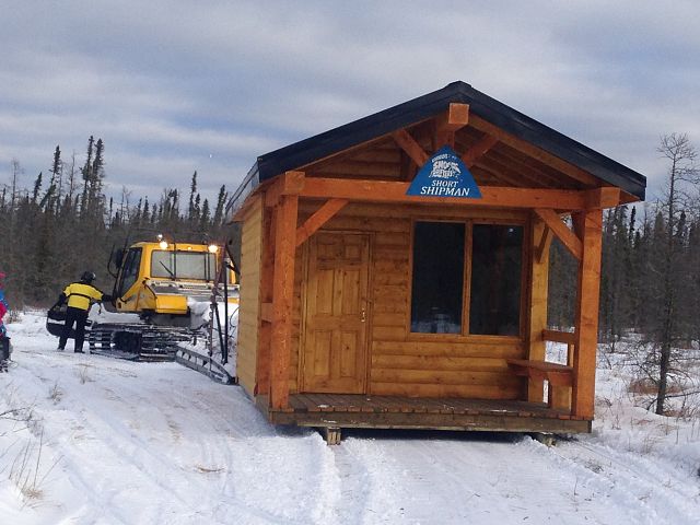 Moving the new short shipman shelter