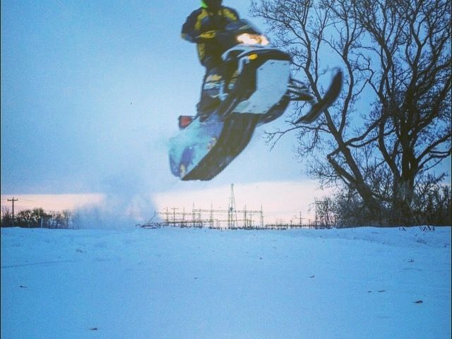 Getting a little air up off the banks