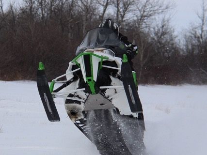 Playing in the powder