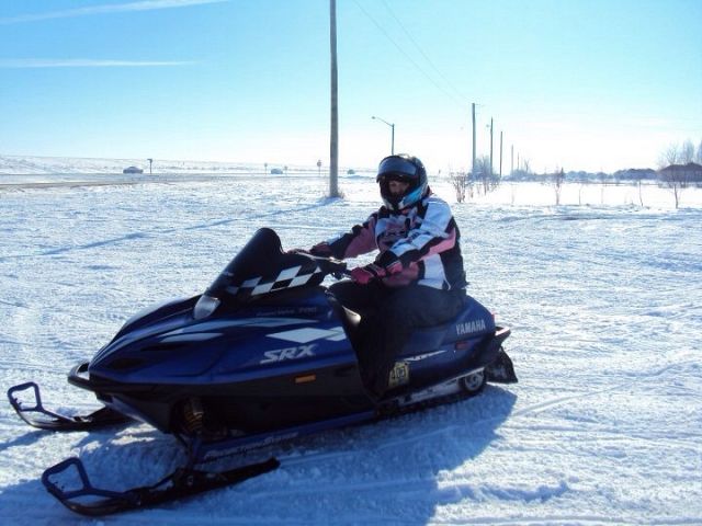 First time on a sled 