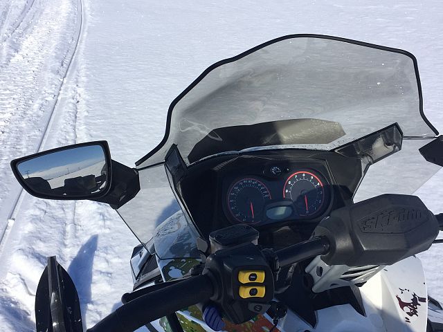 Just me and my sled cruisin in the sun, priceless