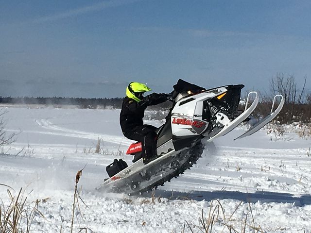 Jumping in the powder