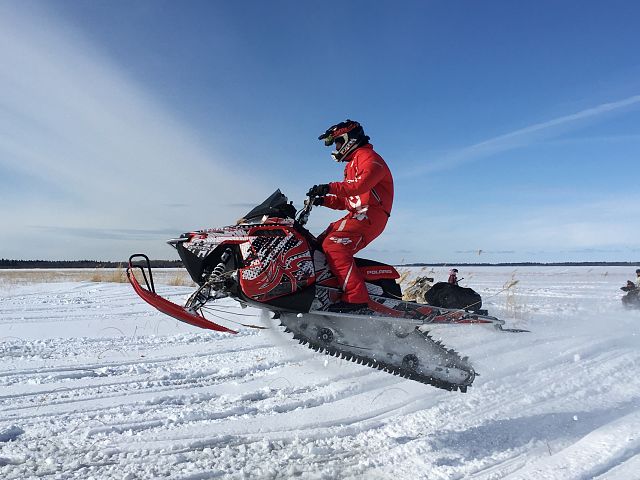 Can't let the girls beat him!