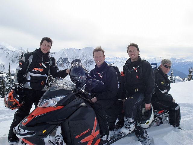 Hugh Houston, Brett Mclean, Scott Poulter, Darryl Robbie, picture by Hugh Houston