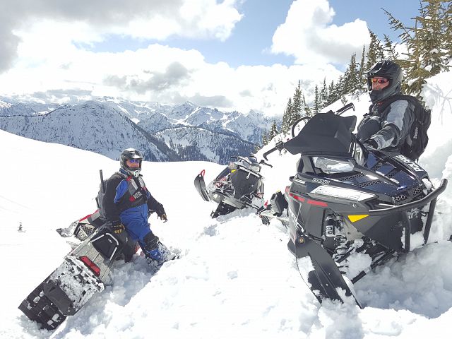 Edging out on my first sled