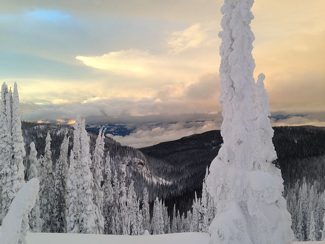 "Skinny Ridge sunset"