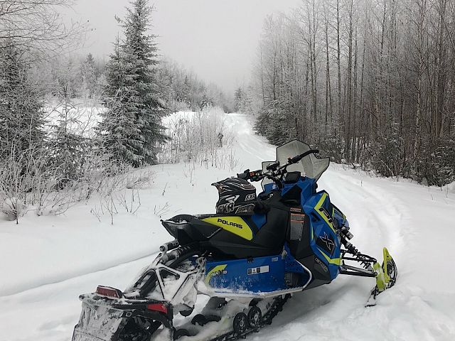 November riding the esker trails. 