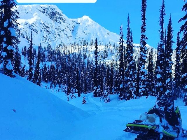 Blue skies. Deep powder