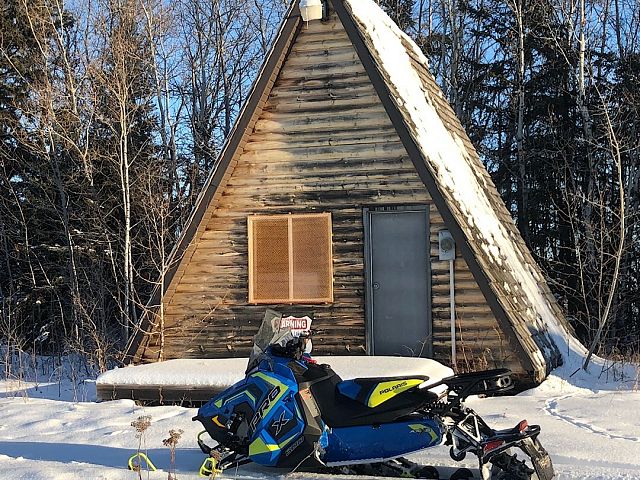 An old abandoned visitor center in the north. 