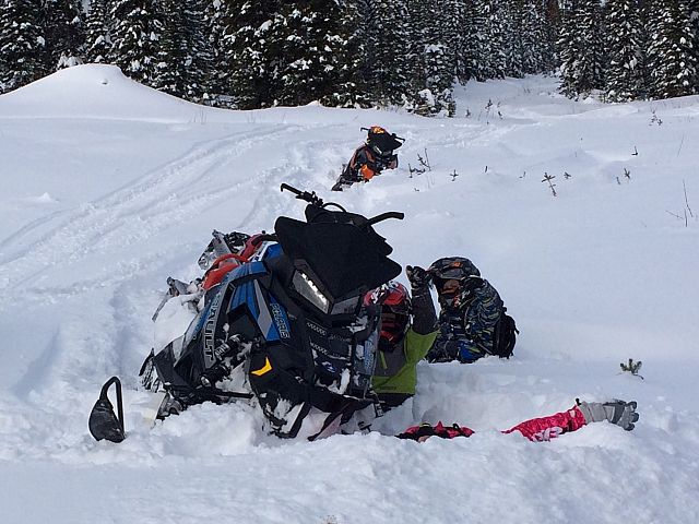 Ya Dad were parked , stuck and Mom has...