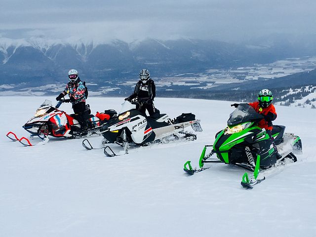 Family ride to the top!