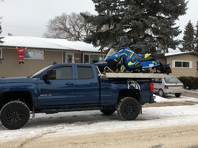 Loaded up and ready