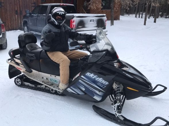 First time Brazilian sledding. 