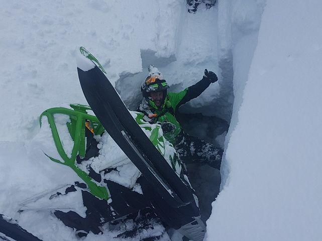 In deep with that creek