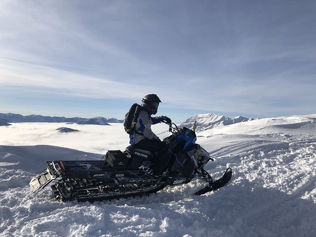 Calgary Snowmobile Club Ride