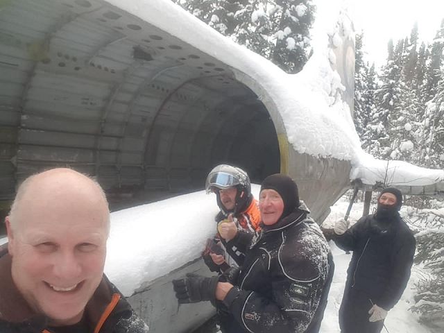 well worth the ride and breaking trail