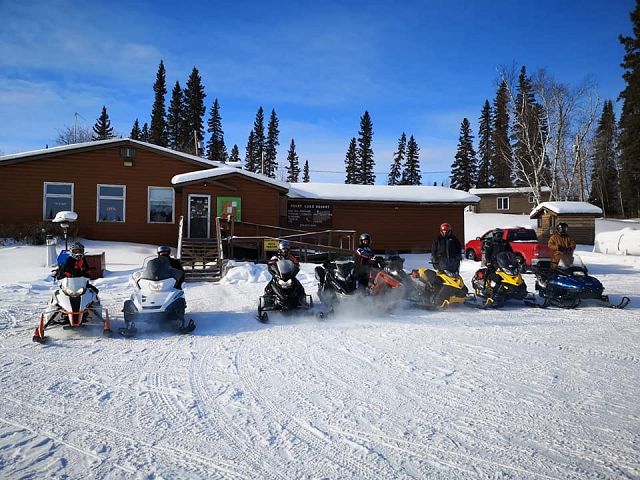 pit stop and a lunch