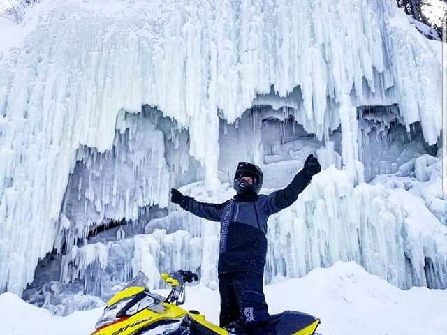 This is what makes sledding great, unknown adventures!