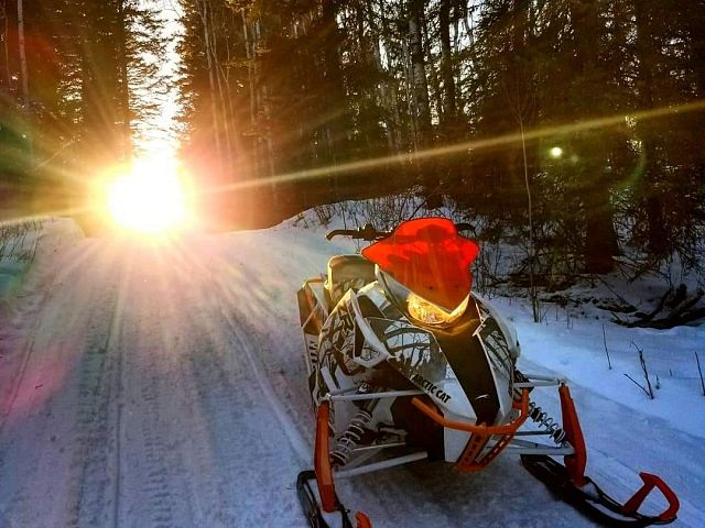 Sunsets and Snowmobiles