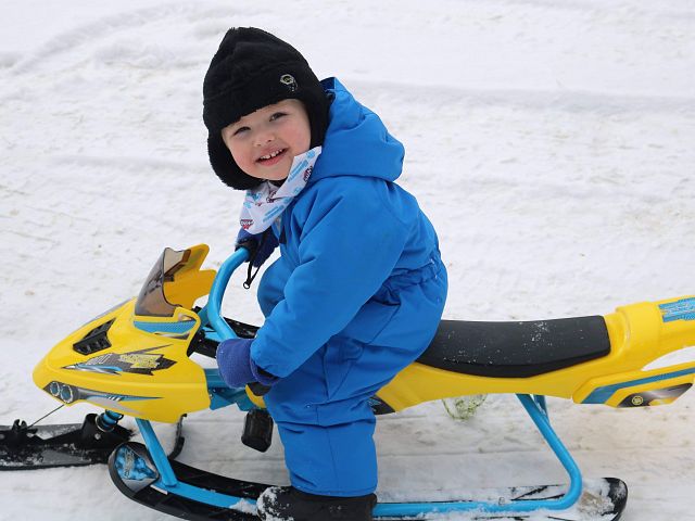 Sleder in training, Braaap! 
