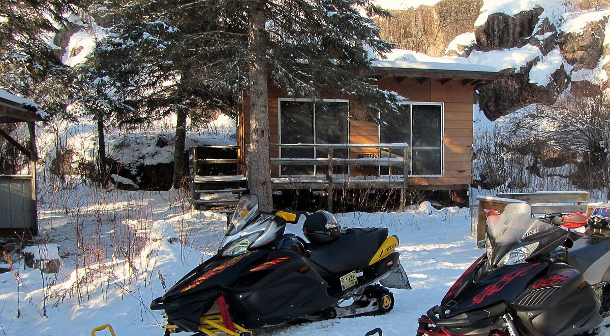 snowmobile shack