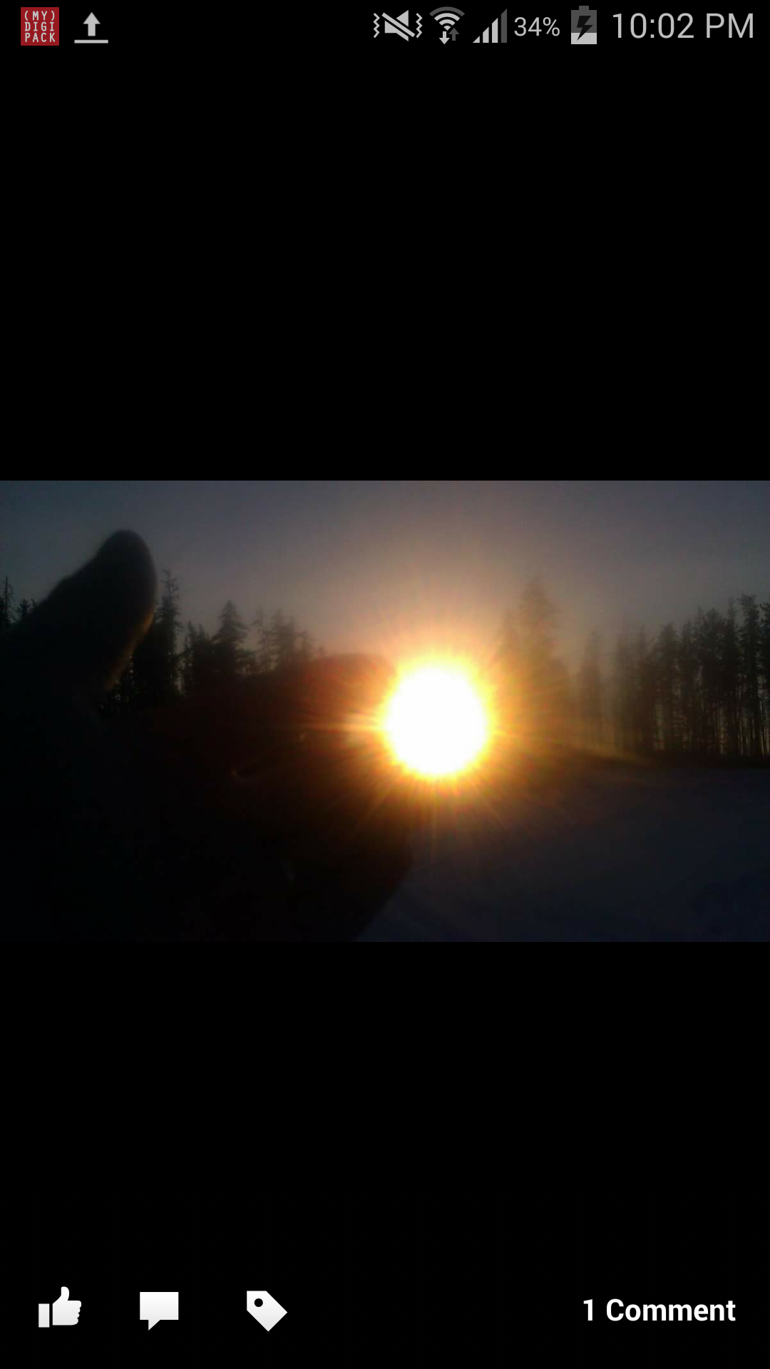 Sun in my hand