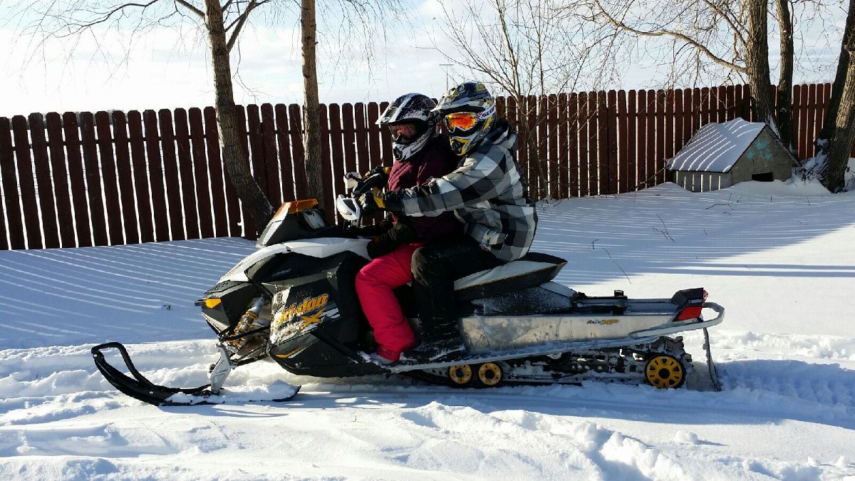 Saskatchewan winters and Ski-Doo :)