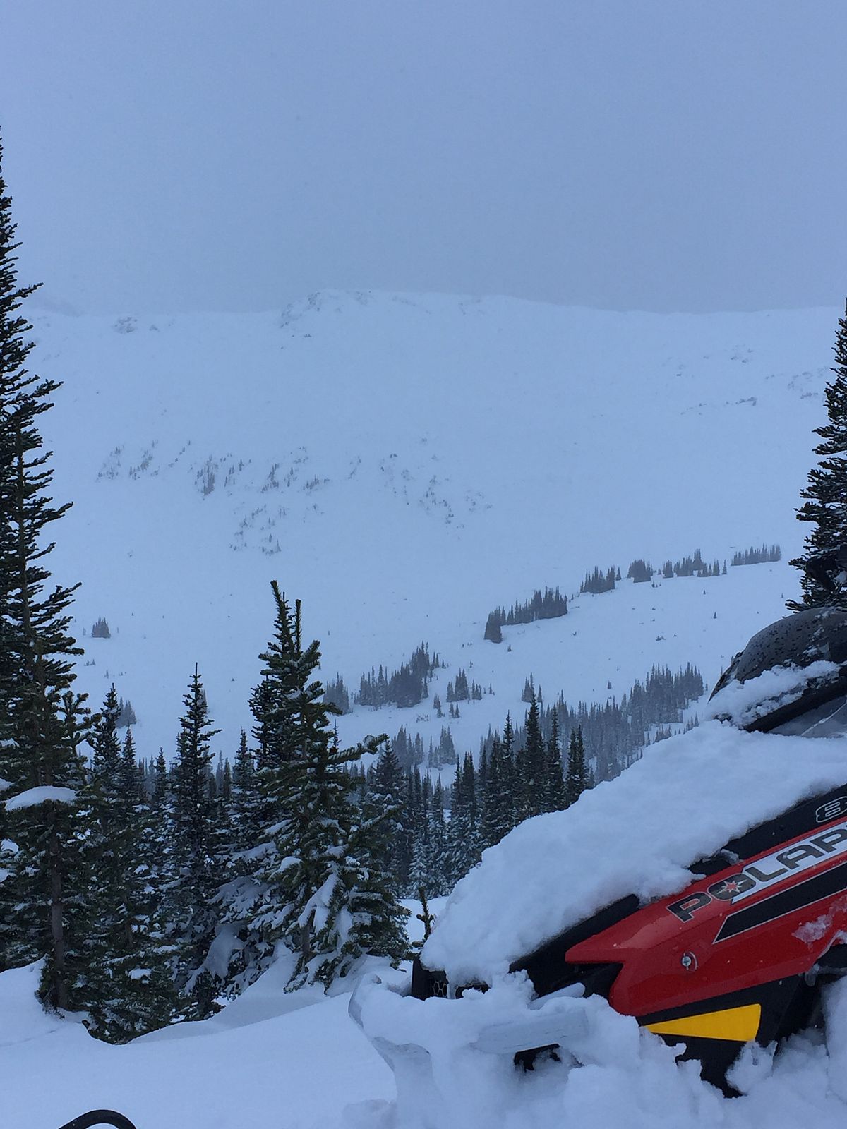 No sun, but there's powder