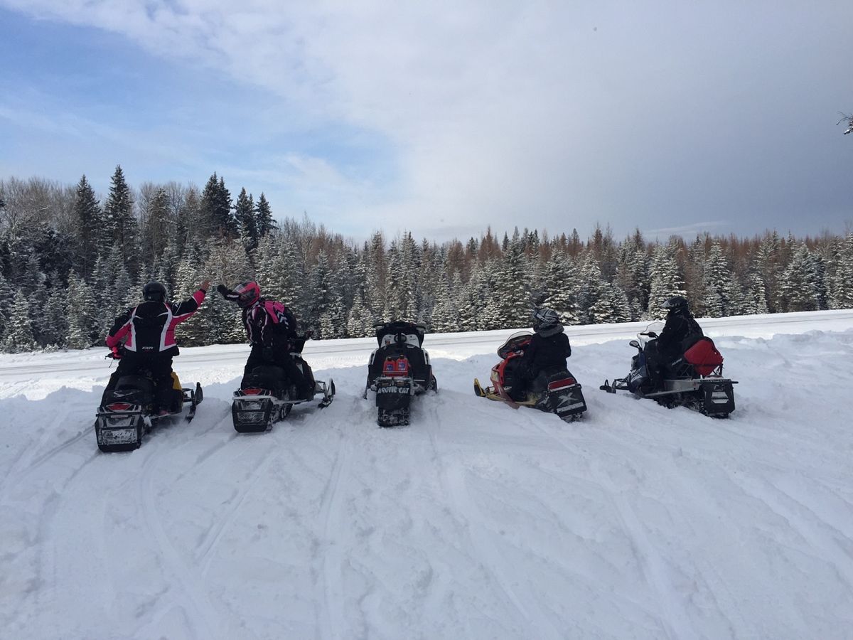 Ski doo riders have more fun! 